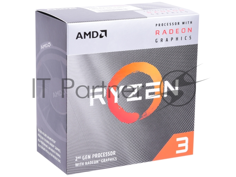 Процессор RYZEN X4 R3-3200G SAM4 BX 65W 3600 YD3200C5FHBOX AMD