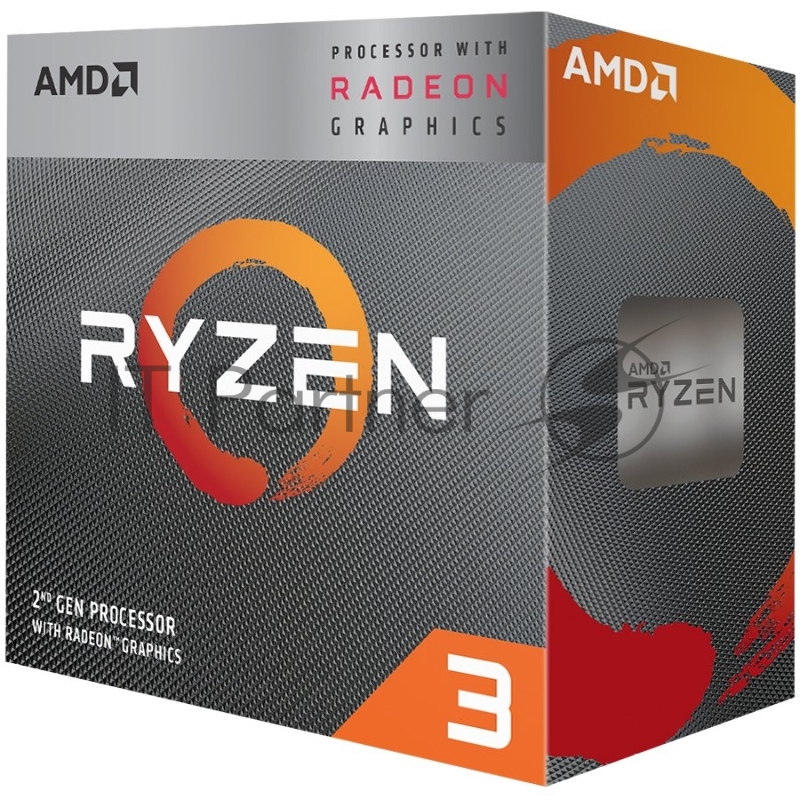 Процессор RYZEN X4 R3-3200G SAM4 BX 65W 3600 YD3200C5FHBOX AMD