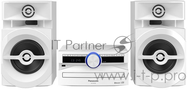 Минисистема Panasonic SC-UX100EE-W белый 300Вт/CD/CDRW/FM/USB/BT