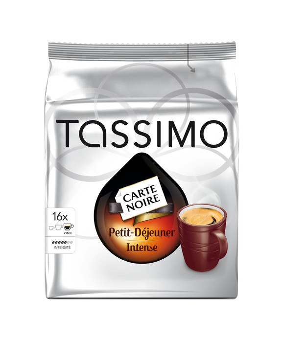 Капсулы для кофемашин капсульного типа Bosch TASSIMO Карт Нуар Петит Дежене Интенс (упак.:16шт)