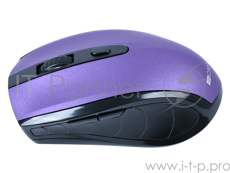 CANYON CNS-CMSW08V {2 in 1 Wireless optial mouse with 6 buttons, DPI 800/1200/1600, 2 mode(BT/ 2.4GHz), Violet}