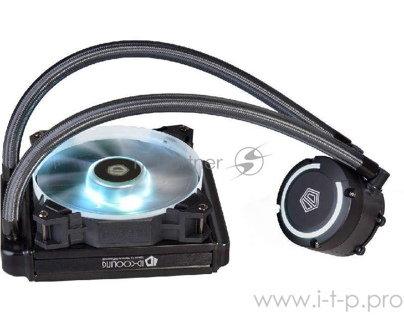 Система водяного охлаждения ID-Cooling AURAFLOW X 120 (Black/RGB) 200W AURA Sync all Intel/AMD