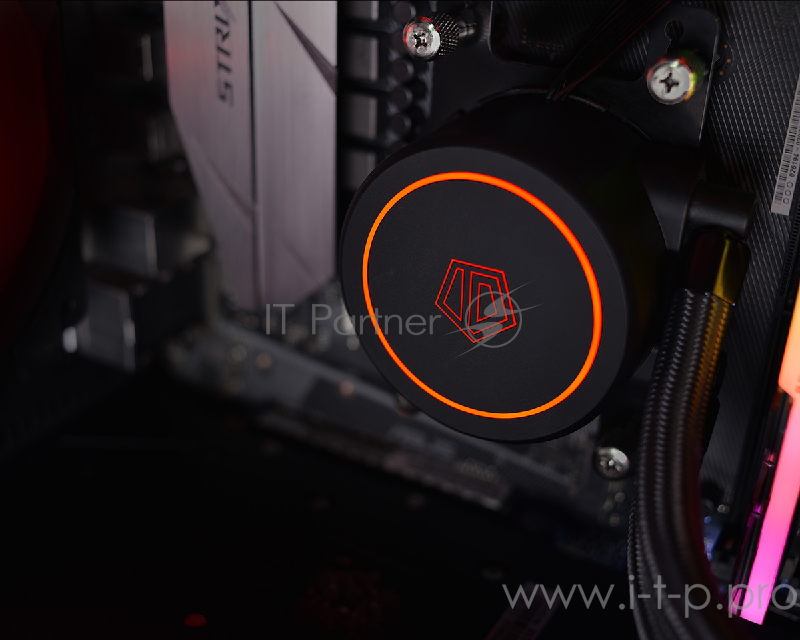 Система водяного охлаждения ID-Cooling AURAFLOW X 360 (Black/RGB) 350W AURA Sync all Intel/AMD