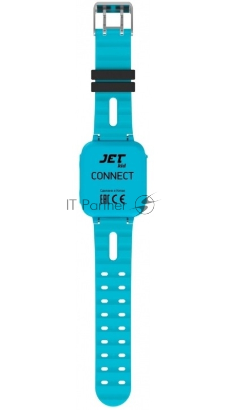 Смарт-часы Jet Kid Connect 45мм 1.44 TFT черный/голубой (CONNECT BLUE)