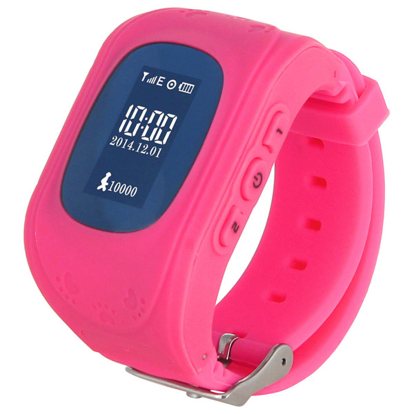 Смарт-часы Кнопка Жизни K911 0.64 OLED розовый (9110102)