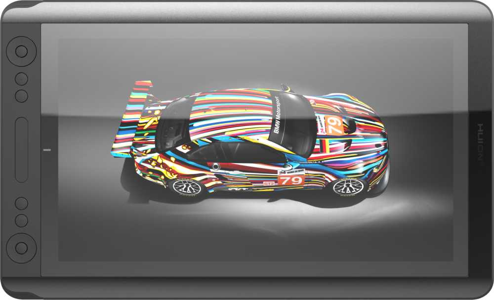 Графический планшет Huion GT-156HD USB черный