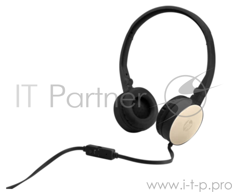 HP Stereo Headset H2800 (Black w. Silk Gold) cons