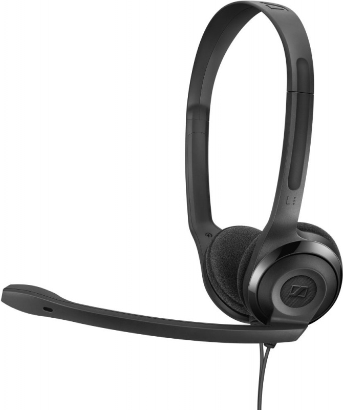 SENNHEISER PC 5 CHAT черный {42-17000 Гц, 32 ?, 1 x 3,5 мм, 95 дБ SPL @ 1 кГц, 1В RMS, 90–15.000 Hz}