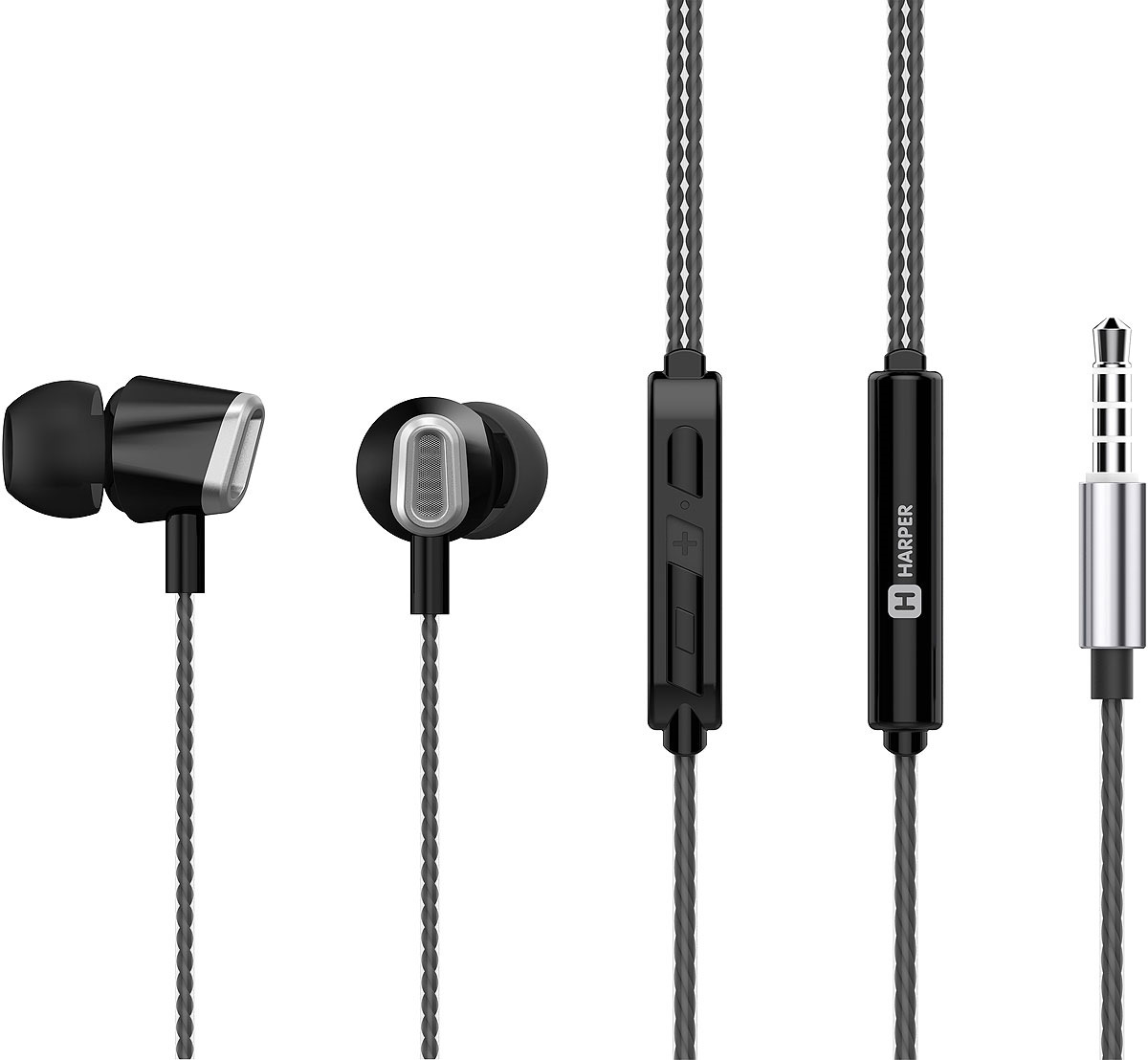 Гарнитура HARPER HV-406 black