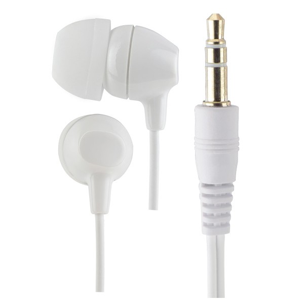 Наушники Perfeo внутриканальные TUNE белые PF_A4614