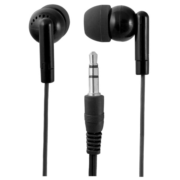 Наушники внутриканальные Perfeo PF-NNM-BLC/PF-PAC-BLC черные