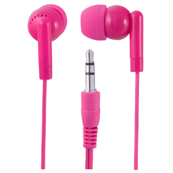 Наушники внутриканальные Perfeo PF-NNM-PNK|PF-PAC-PNK розовые