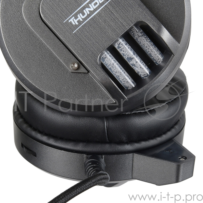 Наушники с микрофоном Oklick HS-L550G черный 2.2м мониторы оголовье