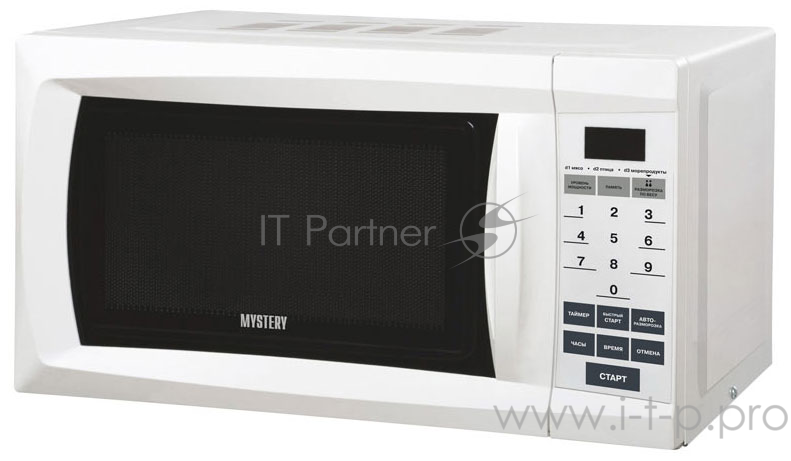 Микроволновая печь Микроволновая печь Mystery MMW-2006, 20 л. белый