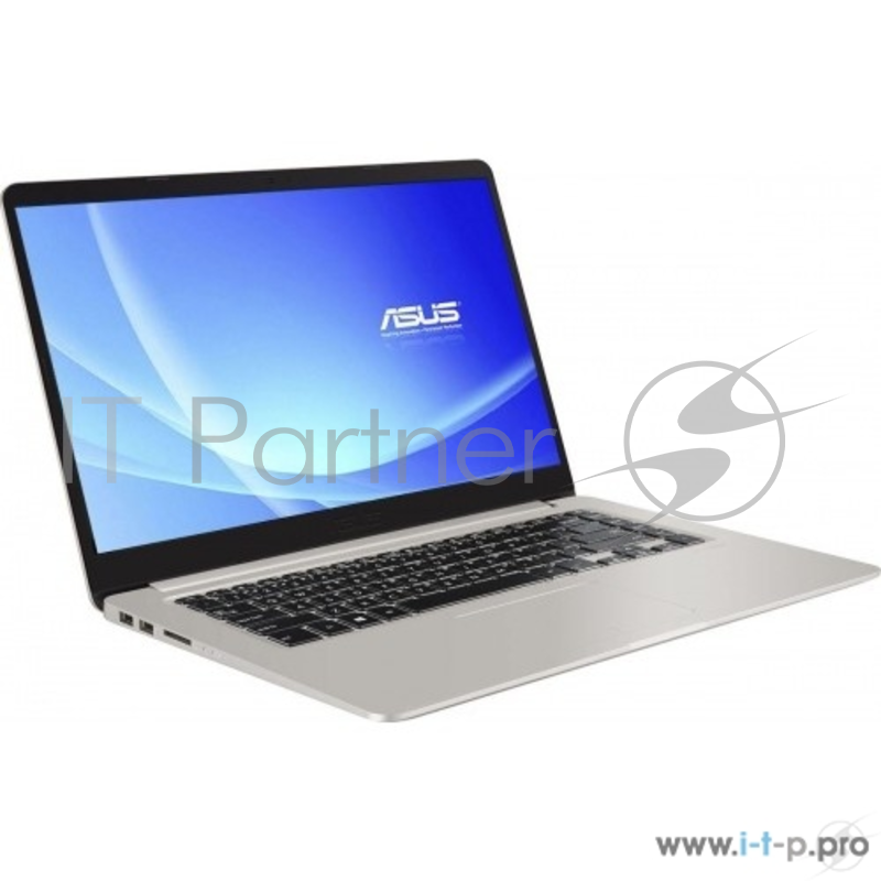 ASUS VivoBook S15 S510UA-BQ1377 Core i7 8550U/8Gb/1Tb+8G SSD Hybrid HDD/15.6FHD IPS NanoEdge (1920x1080)/no ODD/Intel HD graphics 620/WiFi/BT/Cam/Illuminated Keyboard/DOS/1.7Kg/Grey_Metal