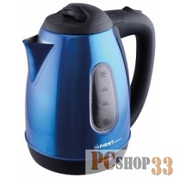 Чайник Чайник FIRST FA-5410-5 Dark blue, 1.8 л, 1800 Вт, окно, металлич.корпус, Dark blue.