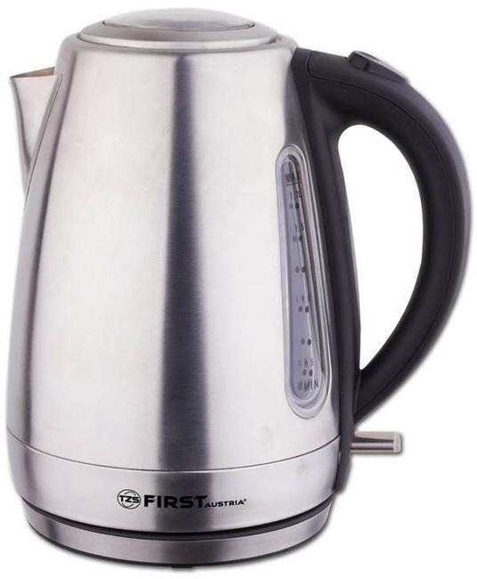 Чайник Чайник FIRST FA-5409 Stell, стальной Мощность 2200 Вт.Максимальный объем 1.7 л Stell