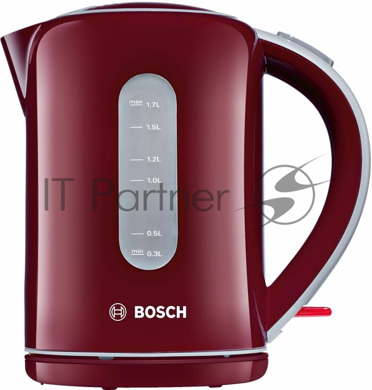 Чайник Чайник Bosch TWK7604 1.7л. 2200Вт бордовый (пластик)