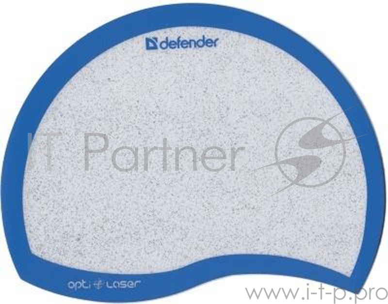 Коврик Defender Opti Laser 50513, синий (для оптической и лазерной мыши)