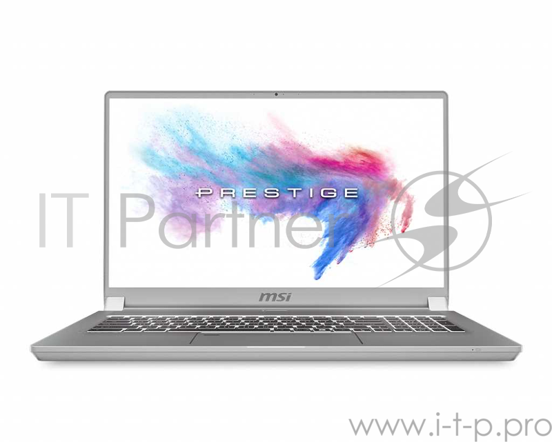 Ноутбук MSI P75 Creator 9SE-455RU Core i9 9880H/16Gb/SSD1Tb/nVidia GeForce RTX 2060 6Gb/17.3/IPS/FHD (1920x1080)/Windows 10/grey/WiFi/BT/Cam