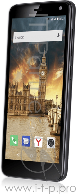 Телефон сотовый Fly Life Compact 4G Black, 5 18:9 480 x 960, 1.3GHz, 4 Core, 1GB RAM, 8GB, up to 32GB flash, 8.7Mpix/2Mpix, 2 Sim, 2G, 3G, LTE, BT v4.0, WiFi 802.11 a/b/g/n, GPS, Micro-USB, 2100mAh, Android 8.1, 137g, 138.3x65.5x10.0