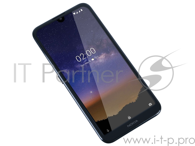 Смартфон Nokia NOKIA 2.2 DS TA-1188 BLACK, 5.71” 19:9 1520x720, 2.0GHz, 4 Core, 2GB RAM, 16GB, up to 400GB flash, 13Mpix/5Mpix, 2 Sim, 2G, 3G, LTE, BT v4.2, Wi-Fi, GPS, Micro-USB, 3000mAh, Android 9.0 (Pie), 145.96 ммx70.56 ммx9,3 мм, XpressOn covers