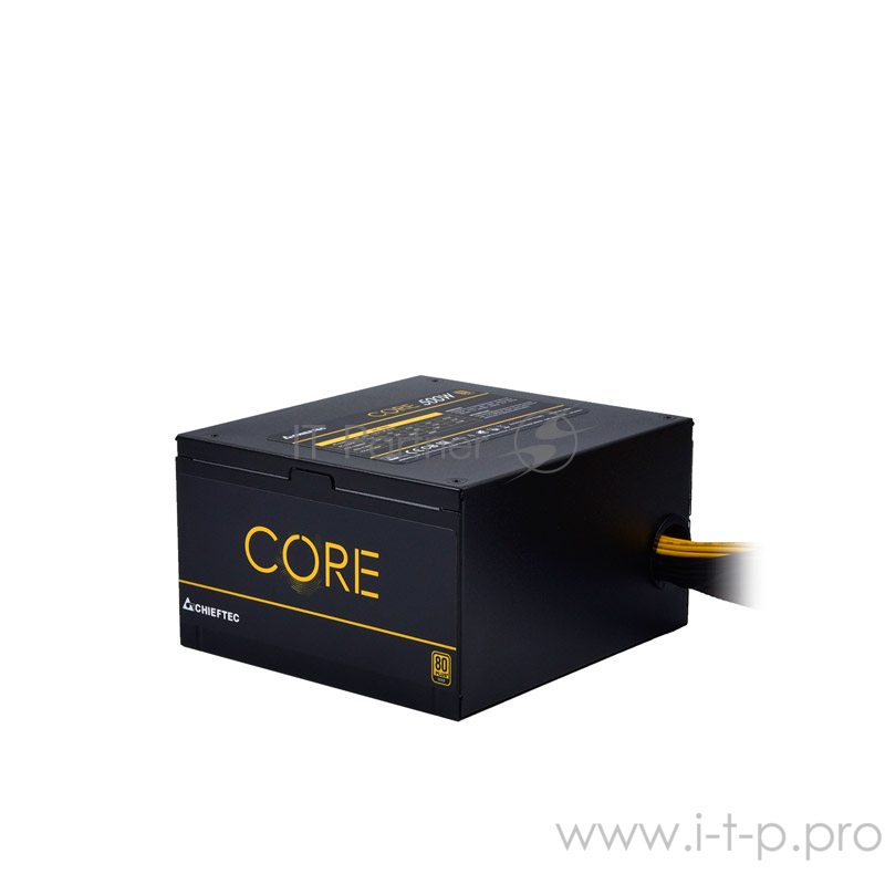 Блок питания Chieftec Core BBS-700S (ATX 2.3, 700W, 80 PLUS GOLD, Active PFC, 120mm fan) Retail