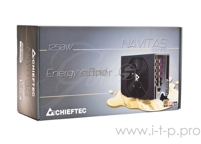 Блок питания Chieftec 1250W RTL GPM-1250C 1250W Navitas CabMan ATX2.3 EPS12