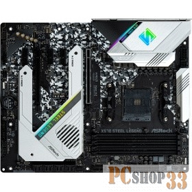 Материнская плата AMD X570 SAM4 ATX X570 STEEL LEGEND ASROCK