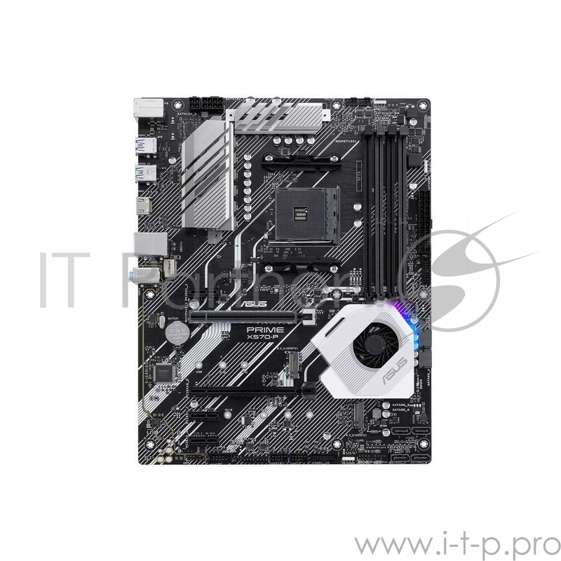 Материнская плата Asus PRIME X570-P Soc-AM4 AMD X570 4xDDR4 ATX AC`97 8ch(7.1) GbLAN RAID+HDMI