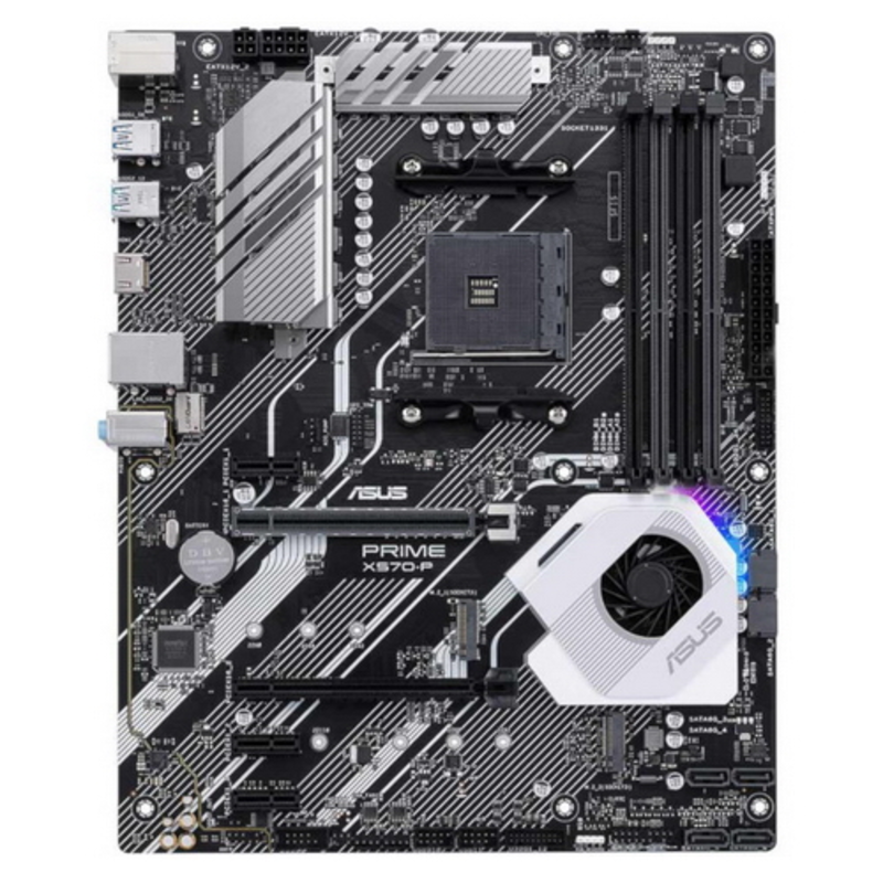 Материнская плата Asus PRIME X570-P Soc-AM4 AMD X570 4xDDR4 ATX AC`97 8ch(7.1) GbLAN RAID+HDMI