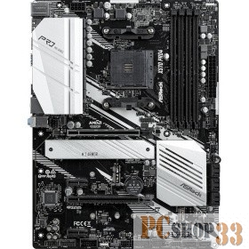Материнская плата Asrock X570 PRO4 Soc-AM4 AMD X570 4xDDR4 ATX AC`97 8ch(7.1) GbLAN RAID+HDMI+DP