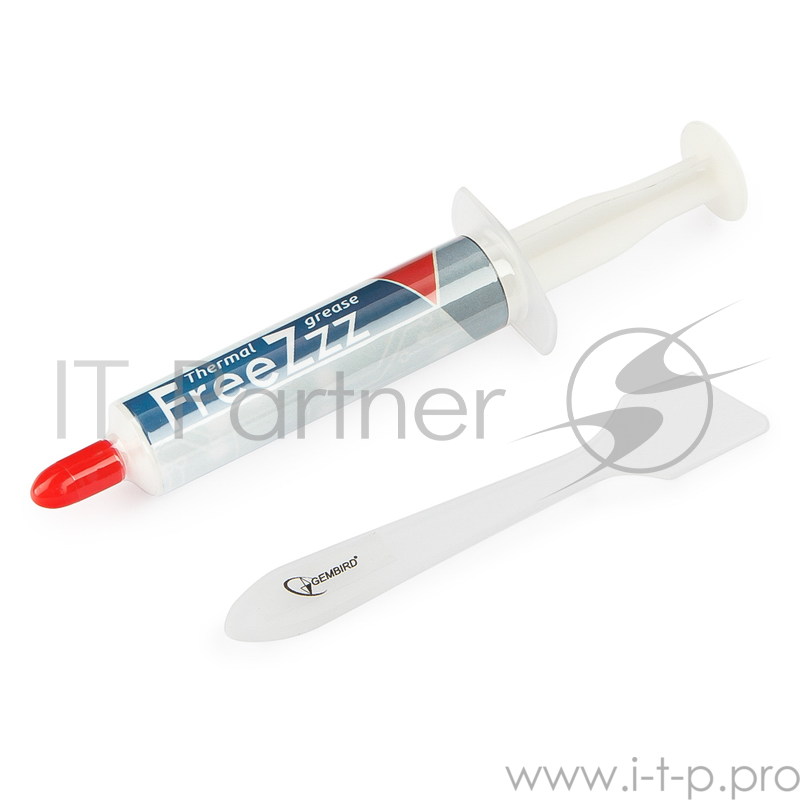Термо паста Gembird FreeZzz GF-01-5 для радиаторов, 5гр, шприц