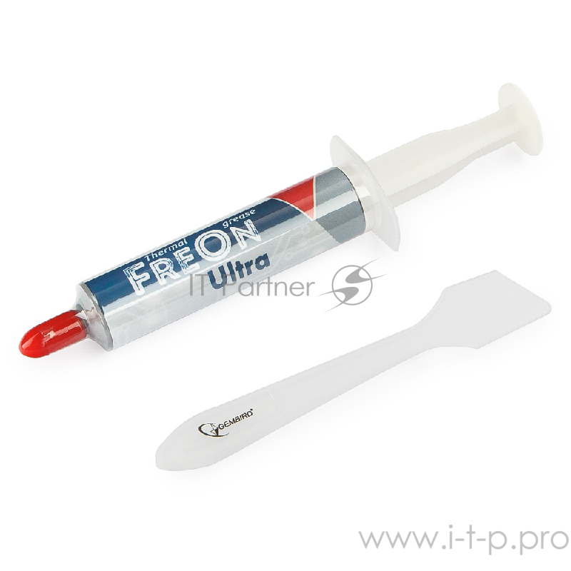 Термо паста Gembird FreOn Ultra GF-21-5 для радиаторов, 5гр, шприц