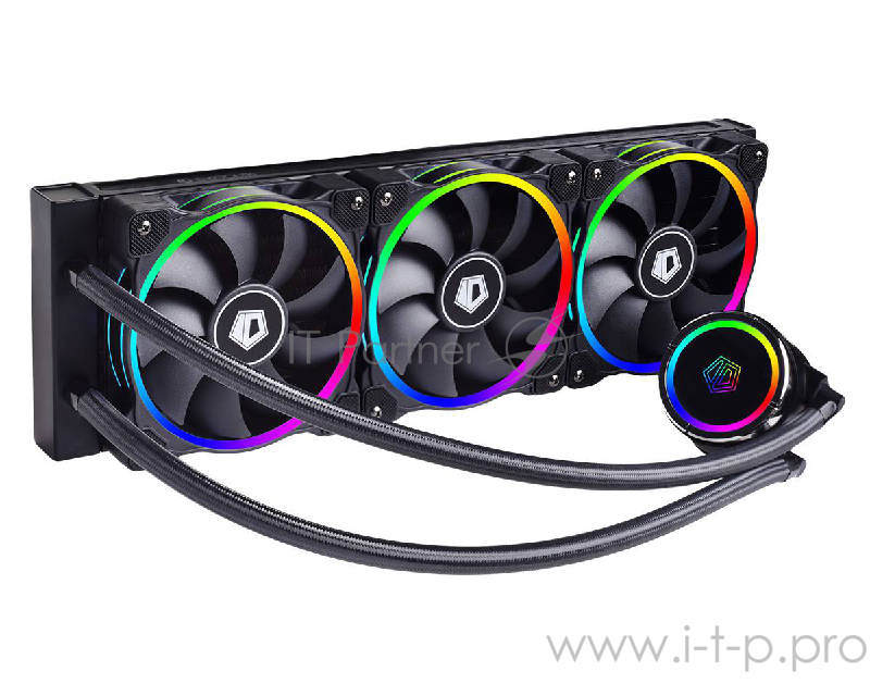 Система водяного охлаждения ID-Cooling ZOOMFLOW 360 (Black/RGB) 350W all Intel/AMD