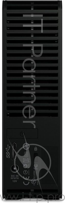 Накопитель на жестком магнитном диске WD Внешний жёсткий диск WD Elements Desktop WDBWLG0060HBK-EESN 6ТБ 3,5 5400RPM USB 3.0