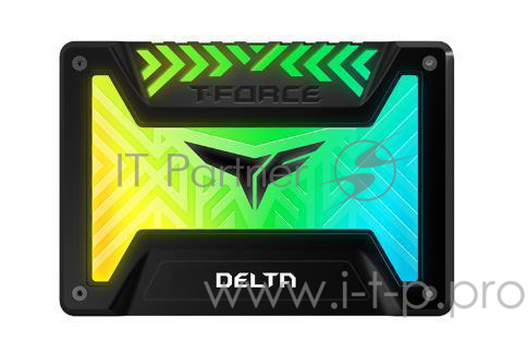 SSD жесткий диск SATA2.5 500GB DELTA BLACK T253TR500G3C313 T-FORCE