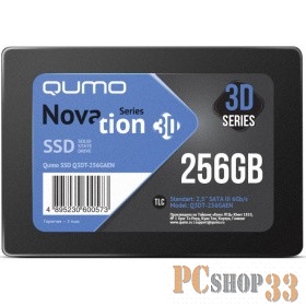 SSD накопитель QUMO 256GB QM Novation Q3DT-256GAEN {SATA3.0}