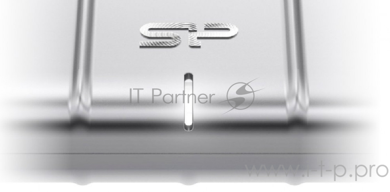 Накопитель External SSD Silicon Power 256Gb Bolt B75 <SP256GBPSDB75SCS> (USB 3.1 Gen1 Type C, 440/430Mbs, противоударный MIL-STD 810G, 124х82х12mm, 75g) Silver