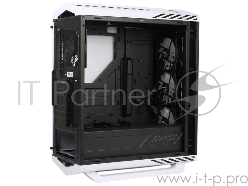 Корпус Aerocool P7-C1 Pro WG , ATX, без БП, закаленное окно, 16,8 млн цветов в 4-х режимах, хаб P7-H1, 3х P7-F12 вент-ра, 2x USB2.0, 2x USB3.0, SD CR.