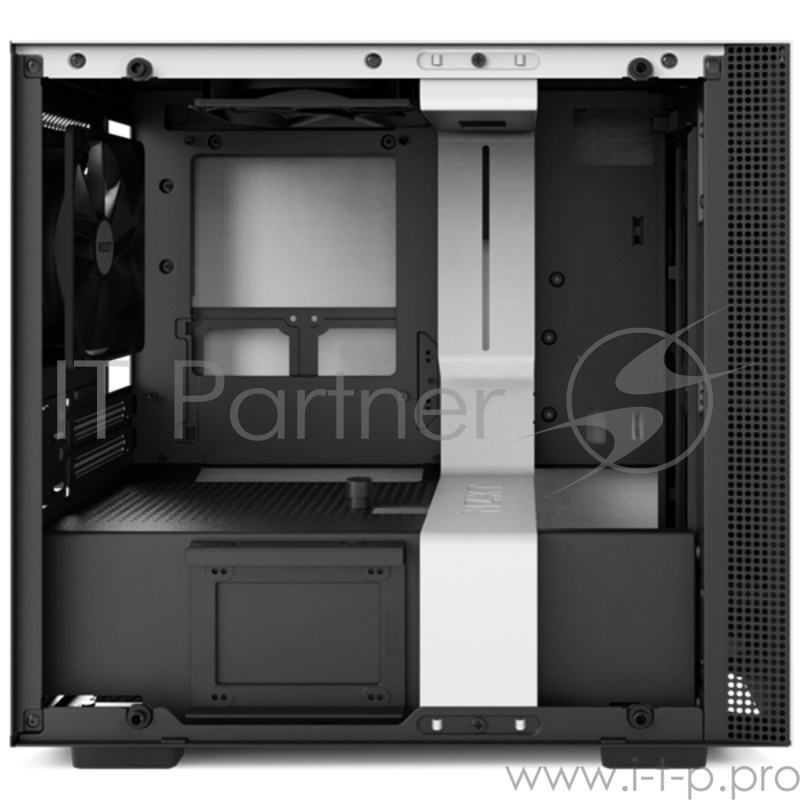 Компьютерный корпус NZXT CA-H200B-W1 H200 MINI-ITX MATTE WHITE/BLACK