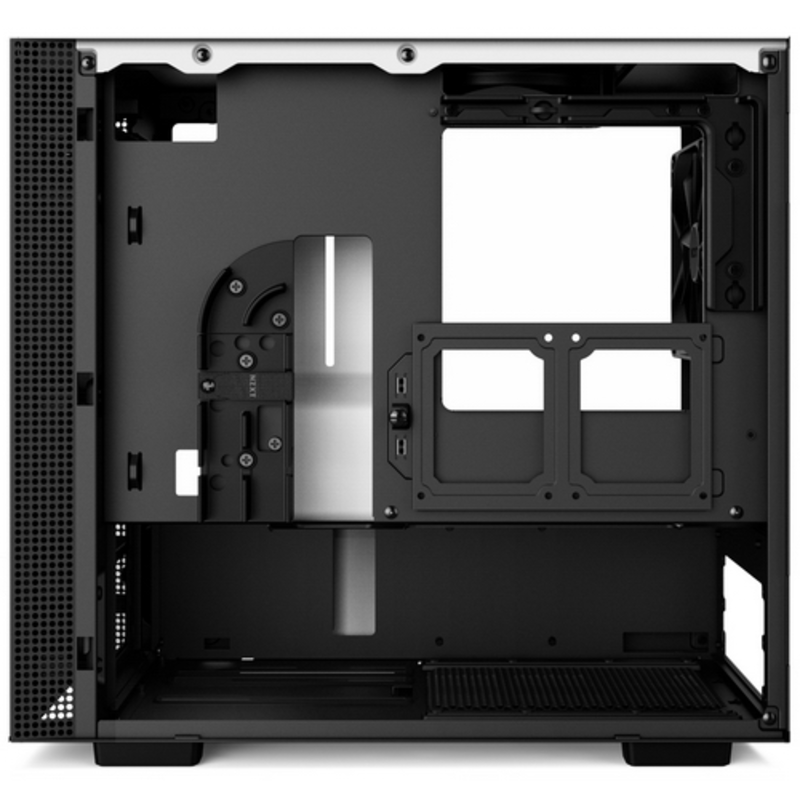 Компьютерный корпус NZXT CA-H200B-W1 H200 MINI-ITX MATTE WHITE/BLACK
