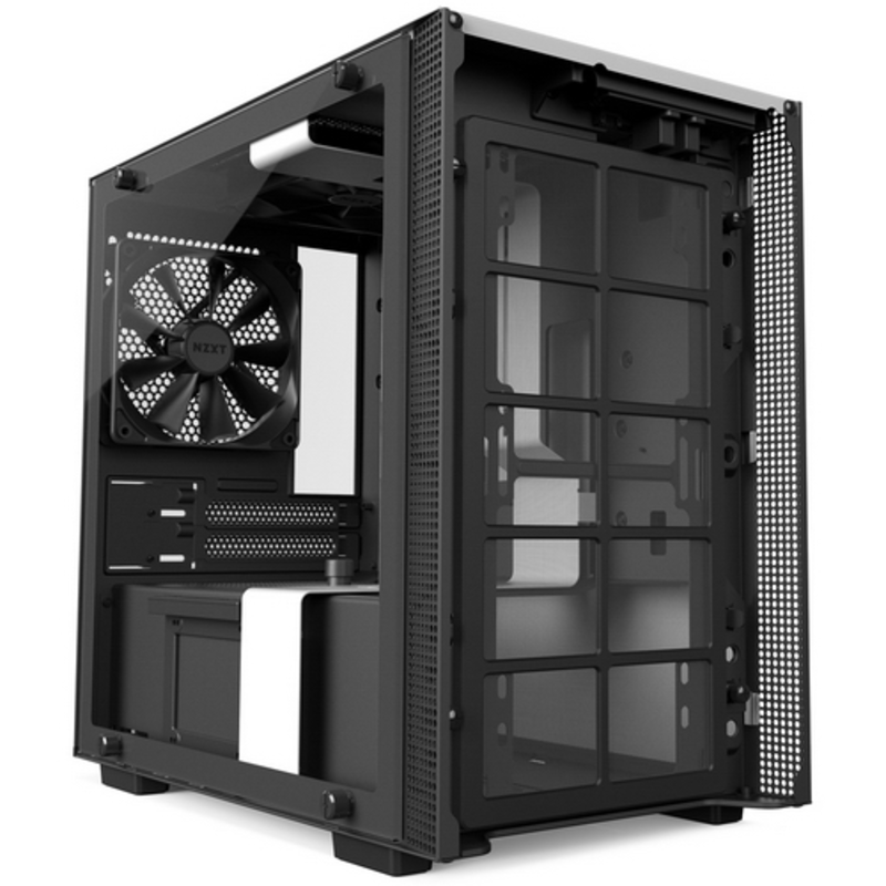 Компьютерный корпус NZXT CA-H200B-W1 H200 MINI-ITX MATTE WHITE/BLACK