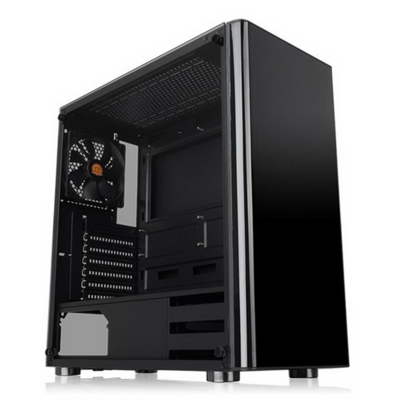 Корпус Thermaltake V200 TG (CA-1K8-00M1WN-00) ATX / win / black / no PSU / Tempered Glass