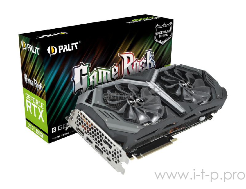 Видеокарта PCIE16 RTX2070 SUPER 8GB PA-RTX2070 SUPER GRP 8G PALIT