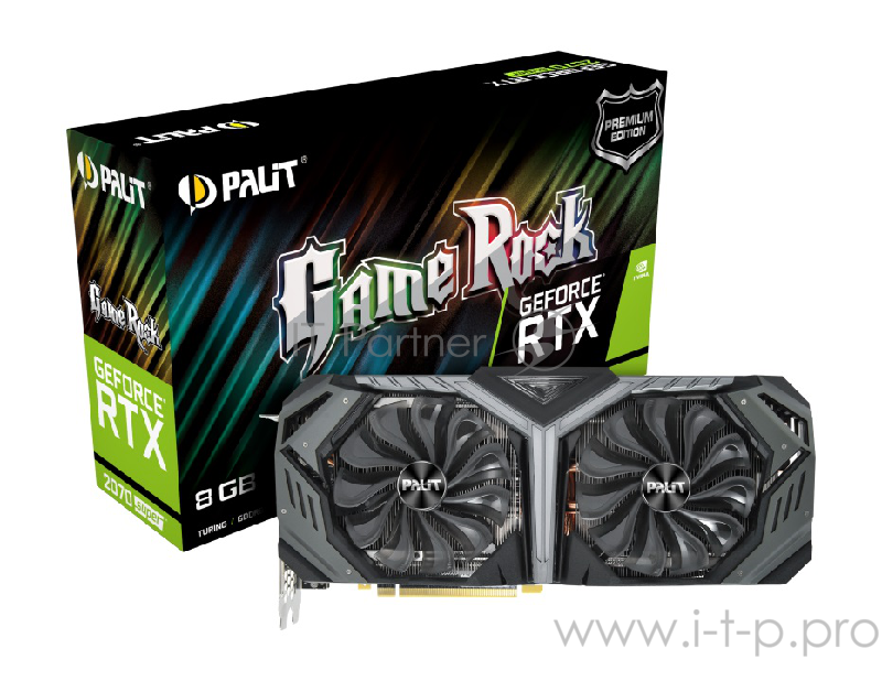 Видеокарта PCIE16 RTX2070 SUPER 8GB PA-RTX2070 SUPER GRP 8G PALIT