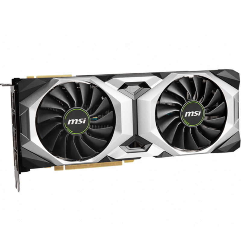 Видеокарта MSI PCI-E RTX 2080 SUPER VENTUS OC nVidia GeForce RTX 2080SUPER 8192Mb 256bit GDDR6 1830/15500/HDMIx1/DPx3/HDCP Ret