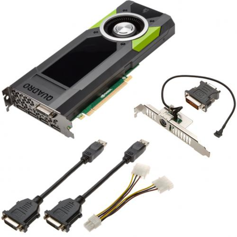 Профессиональная видеокарта nVidia Quadro P5000 PNY PCI-E 16384Mb (VCQP5000-PB)
