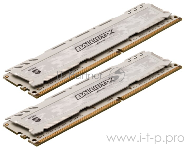 Оперативная память CRUCIAL 8GB Kit (4GBx2) DDR4 2666 MT/s (PC4-21300) CL16 SR x8 Unbuffered DIMM 288pin