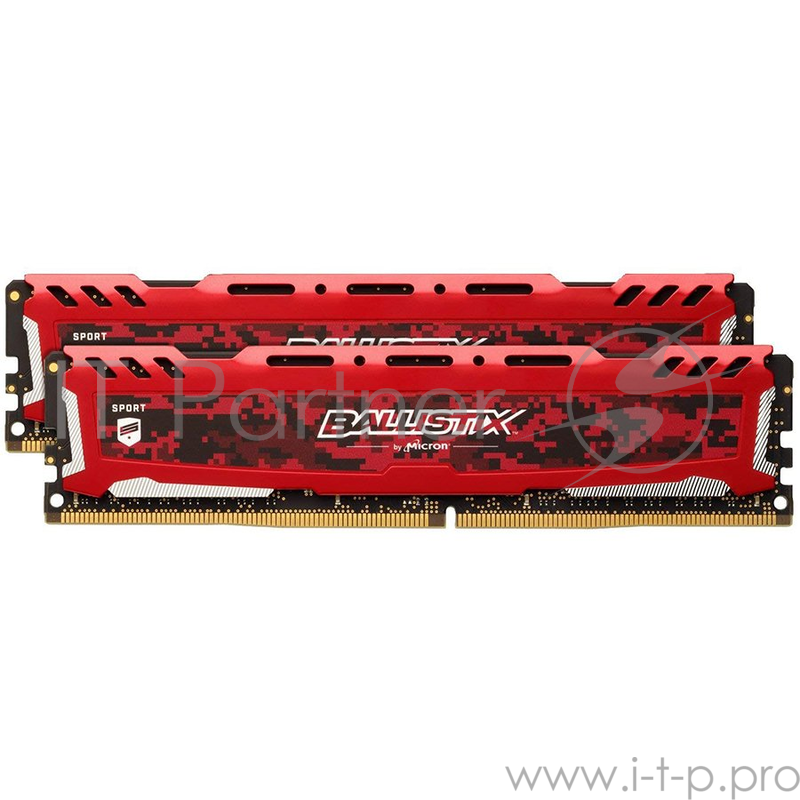 Оперативная память CRUCIAL 8GB Kit (4GBx2) DDR4 2400 MT/s (PC4-19200) CL16 SR x8 Unbuffered DIMM 288pin